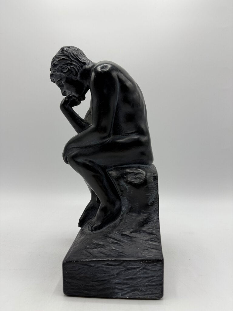 Vintage Rodin’s “The Thinker” Chalkware Statue Esco Prod. /ro