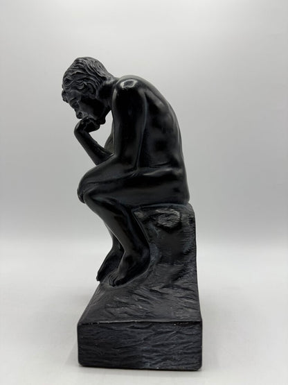Vintage Rodin’s “The Thinker” Chalkware Statue Esco Prod. /ro