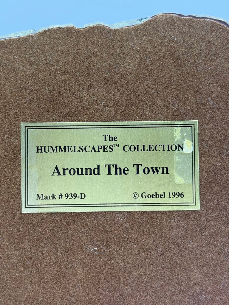 Goebel Hummelscapes “Around The Town” 1996 #939-D /rw