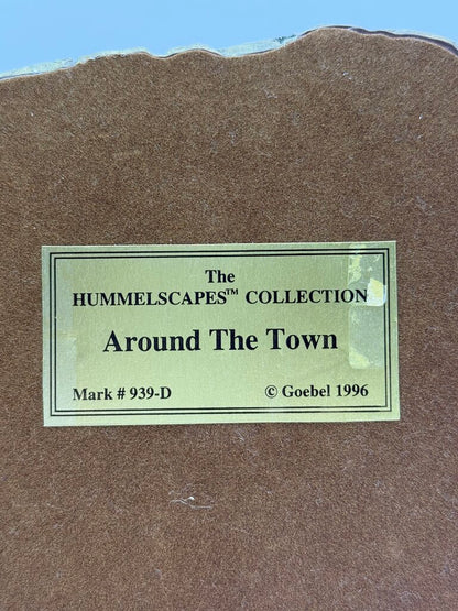 Goebel Hummelscapes “Around The Town” 1996 #939-D /rw