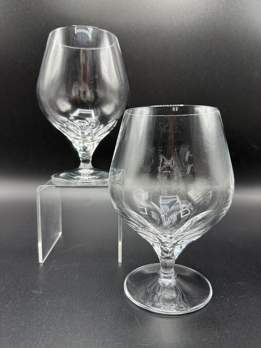 Set of 2 Schott-Zweisel “La Belle” Brandy/Whiskey Snifter /roh