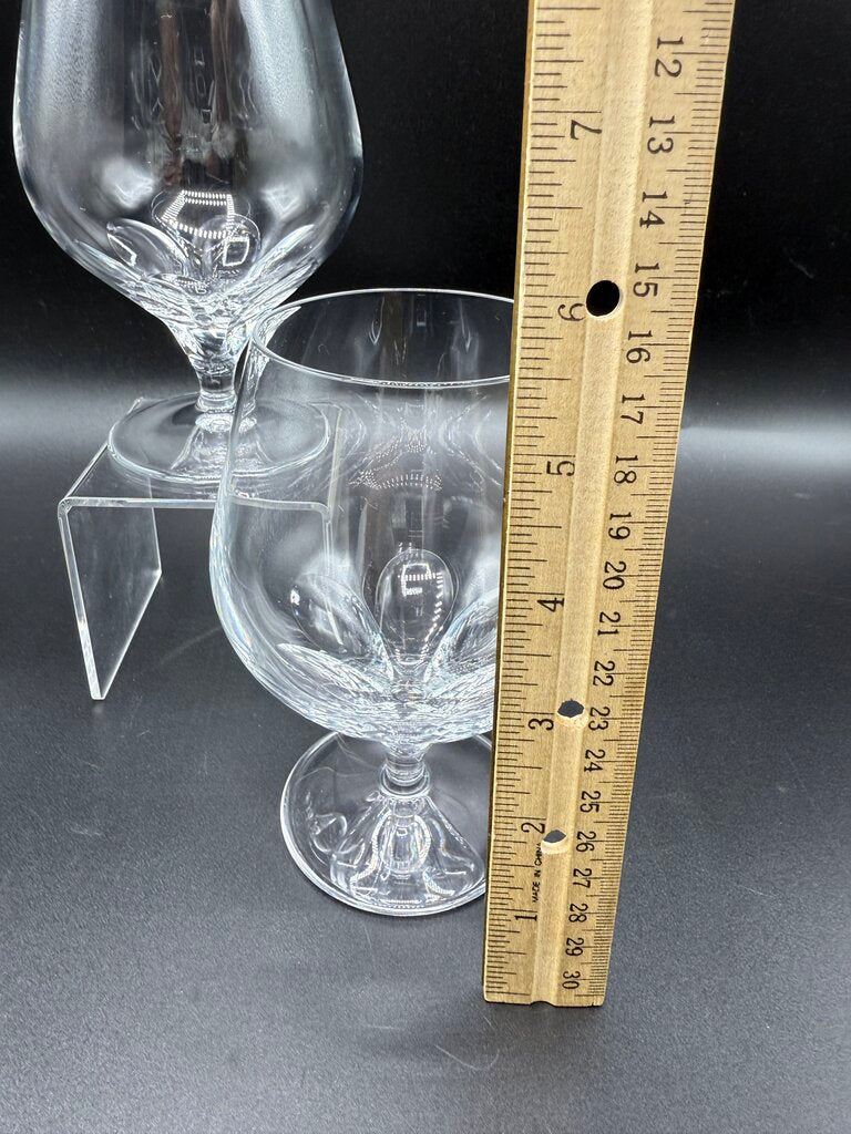 Set of 2 Schott-Zweisel “La Belle” Brandy/Whiskey Snifter /roh
