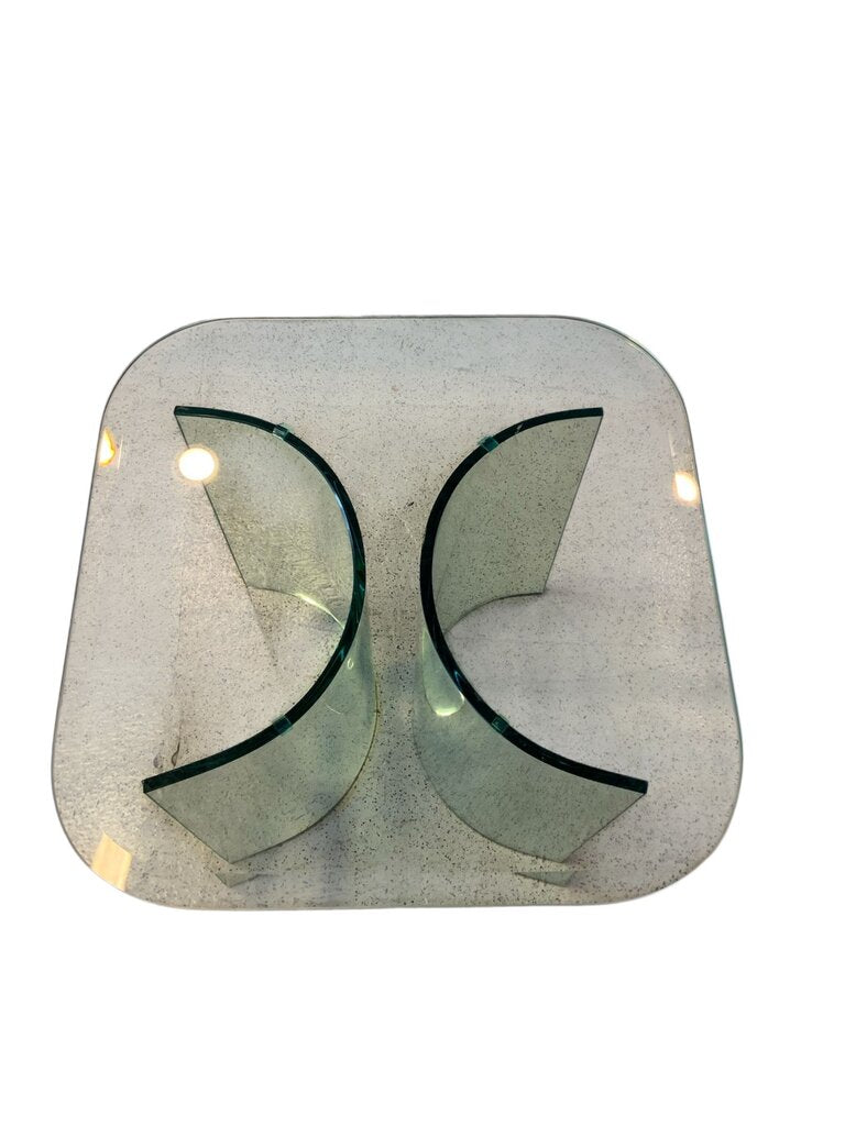 Glass Side Table