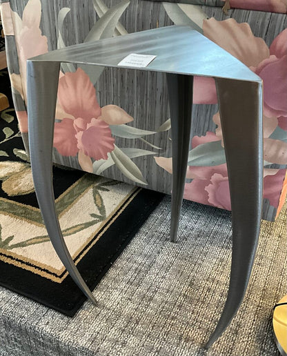 Silver Accent Table