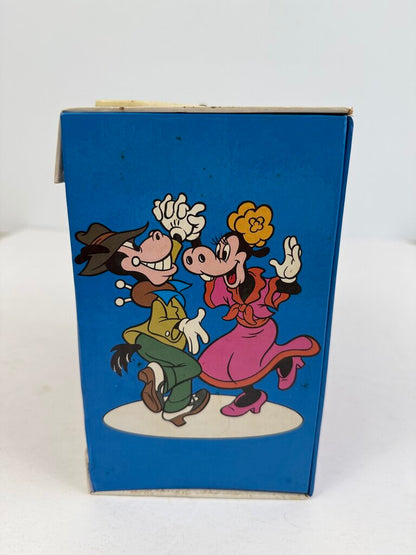 1981 Disney’s Mickey Mouse Disco Record Tote w/9 Movie Records & Books /ro