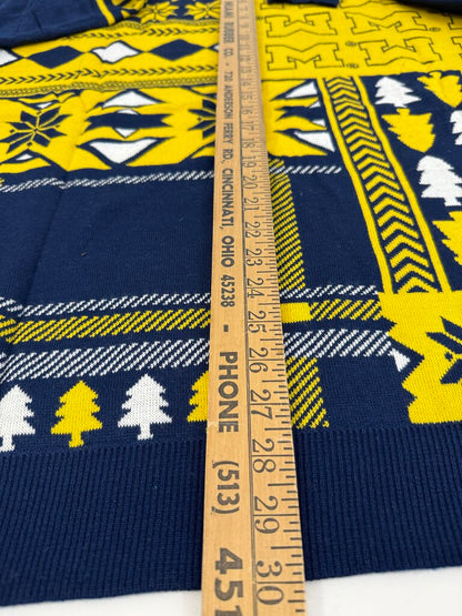 Klew Men’s Michigan Wolverines Long Sleeve Holiday Ugly Sweater Double XL New /rb