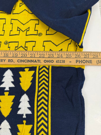 Klew Men’s Michigan Wolverines Long Sleeve Holiday Ugly Sweater Double XL New /rb