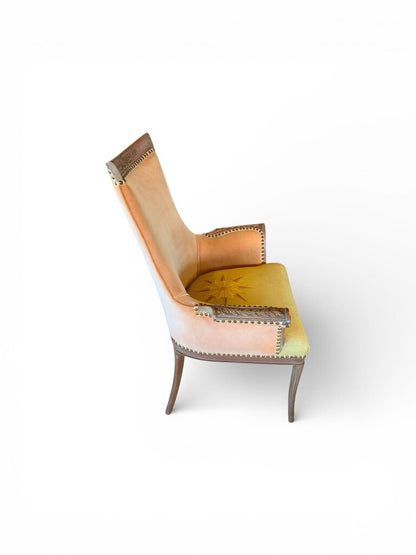 Reproduction Slipper Antique Chair