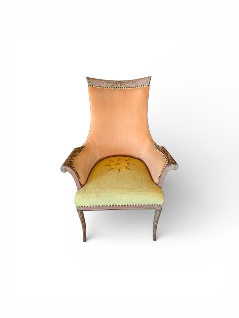 Reproduction Slipper Antique Chair