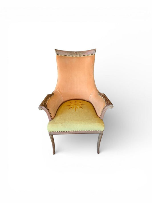 Reproduction Slipper Antique Chair