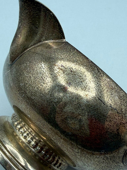 VTG Amston Sterling Silver Brandy Warmer Wood Handle 84 Grams /ro