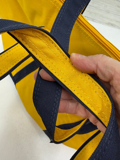 Samsonite Yacht Tote Travel Bag Navy Yellow New 25” x16” rb