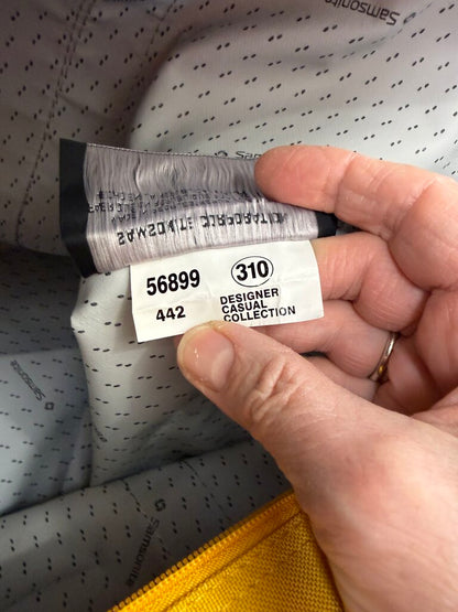 Samsonite Yacht Tote Travel Bag Navy Yellow New 25” x16” rb