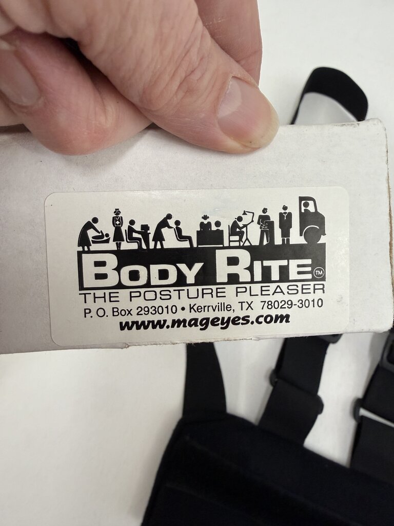 Body Rite The Posture Pleaser Erognomic Posture Aid Harness /roh