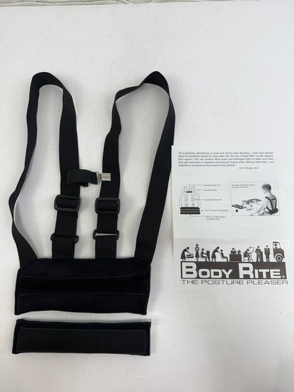 Body Rite The Posture Pleaser Erognomic Posture Aid Harness /roh