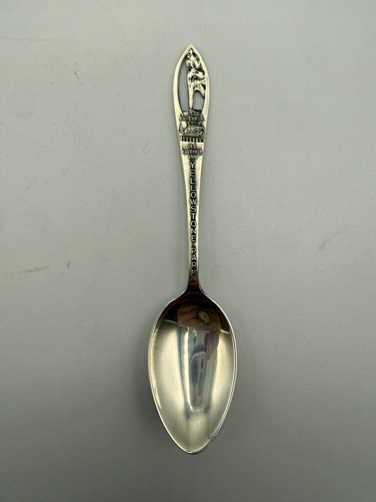 VTG Sterling Silver Souvenir Spoon Yellowstone Park /ro