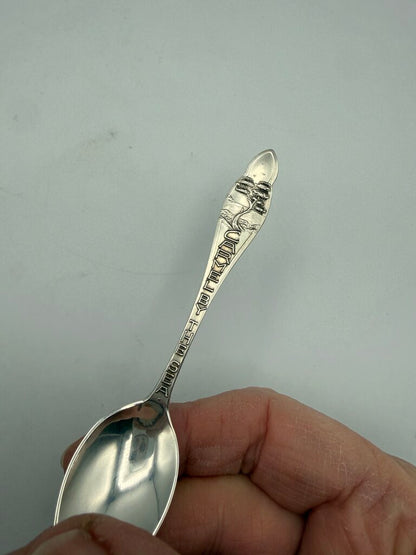 VTG Sterling Silver Souvenir Spoon Carmel By The Sea CA /ro