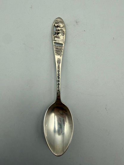 VTG Sterling Silver Souvenir Spoon Mount Rushmore /ro