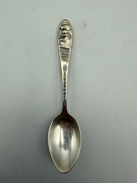 VTG Sterling Silver Souvenir Spoon Mount Rushmore /ro