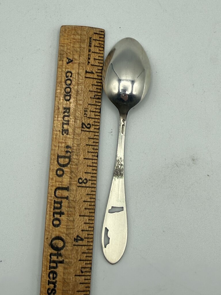 VTG Sterling Silver Souvenir Spoon Mount Rushmore /ro