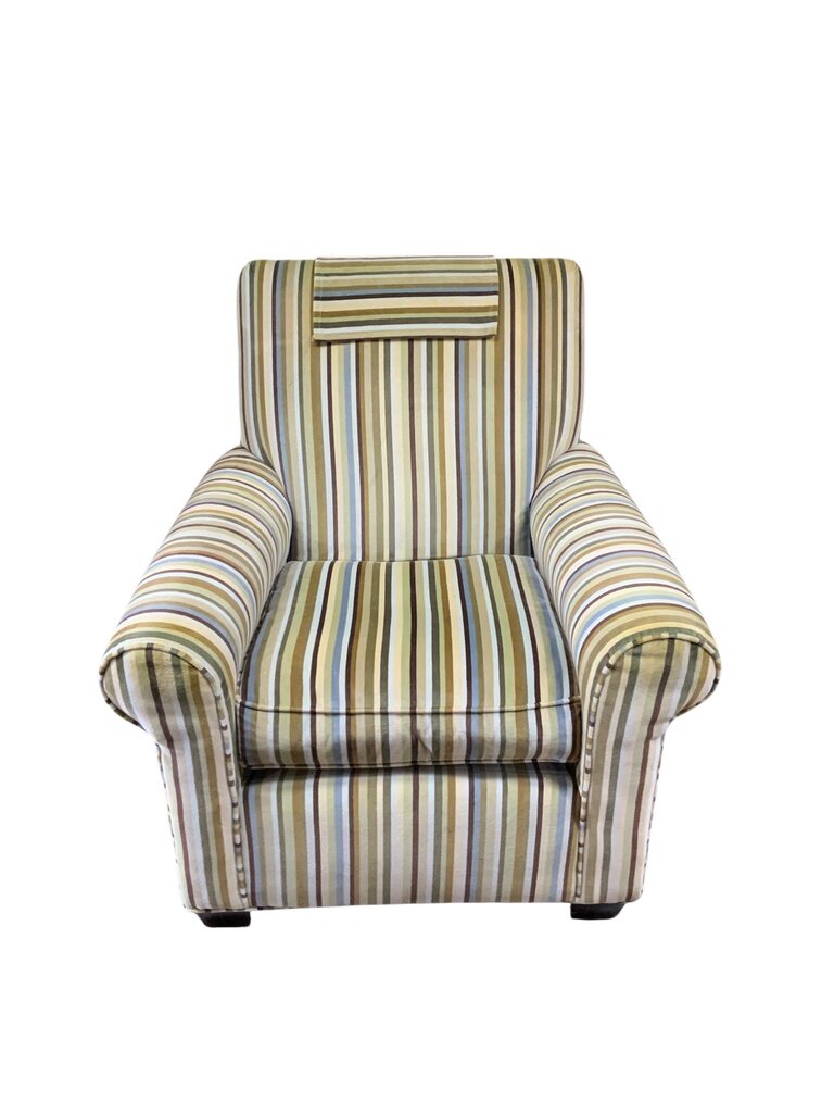 Stripped Blue/Green Art Van Chair