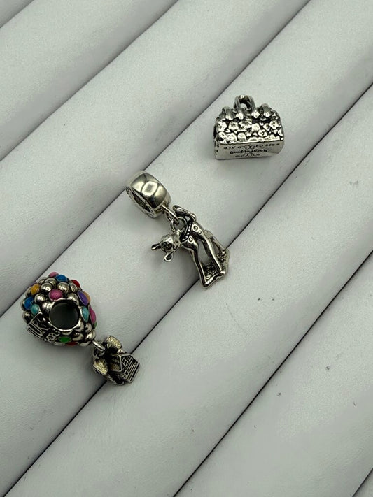 Authentic Pandora Disney Charms Bambi, Up, Mary Poppins /ro