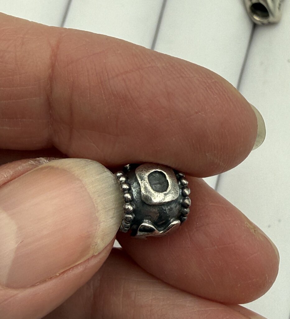 Pandora Sterling Silver set of 3 Mother/Mom/Heart Charms /ro