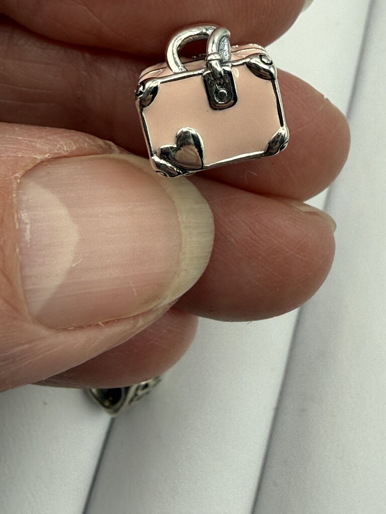 Set of 3 Authentic Pandora Handbag Charms/Beads /ro