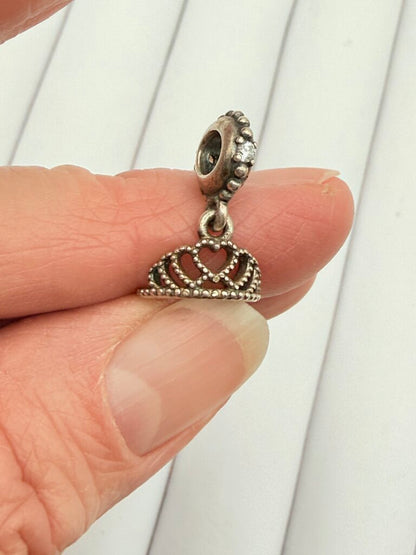 Pandora set of 5 Dangle Charms Sterling Silver Jewelry /ro