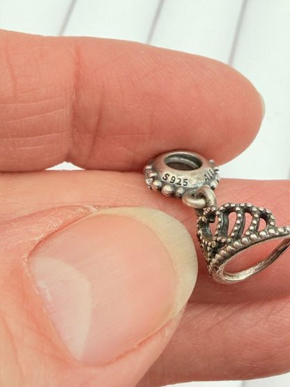 Pandora set of 5 Dangle Charms Sterling Silver Jewelry /ro