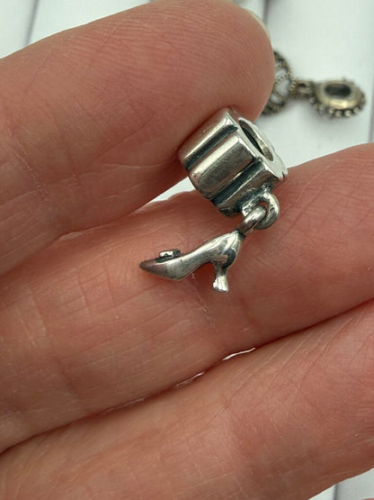 Pandora set of 5 Dangle Charms Sterling Silver Jewelry /ro