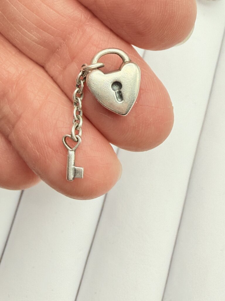 Pandora set of 5 Dangle Charms Sterling Silver Jewelry /ro