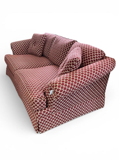 Geometric Patterned Couch