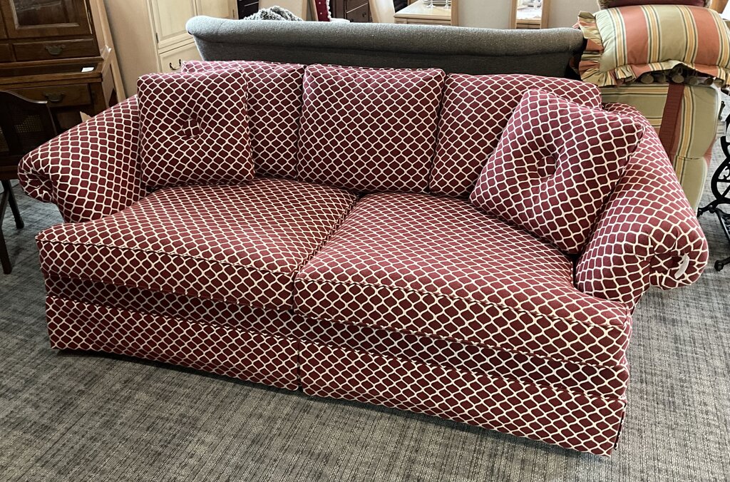 Geometric Patterned Couch