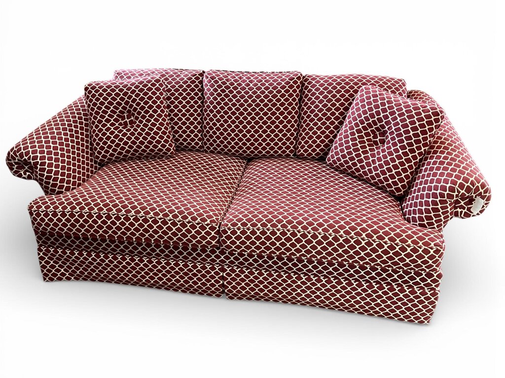 Geometric Patterned Couch