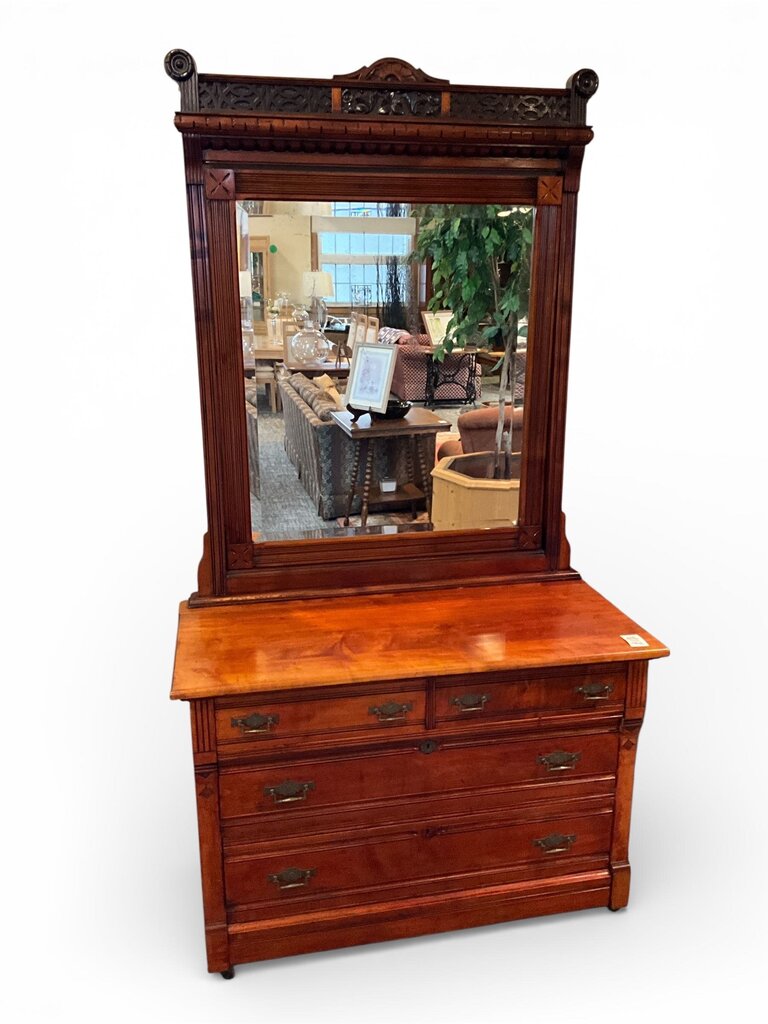 Antique 1928 Eastlake-Styled Vanity
