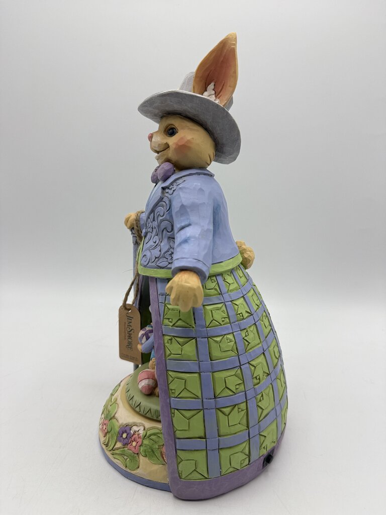 Jim Shore Figurine Easter is All Around Light to Rotates /rw