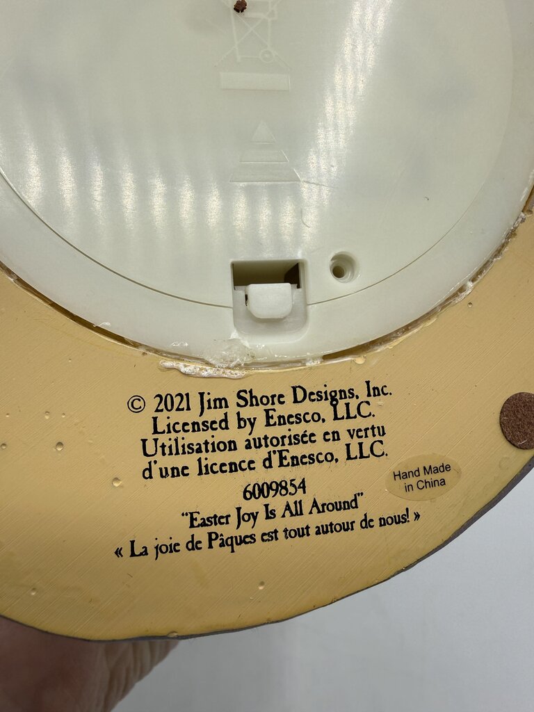 Jim Shore Figurine Easter is All Around Light to Rotates /rw