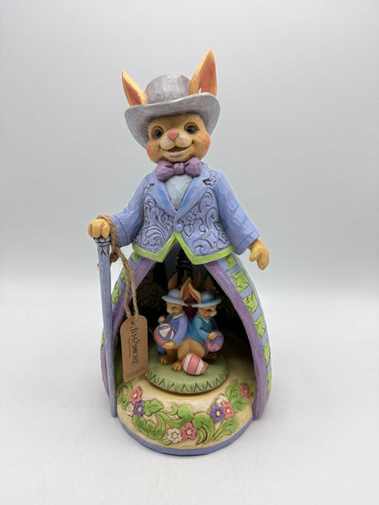 Jim Shore Figurine Easter is All Around Light to Rotates /rw