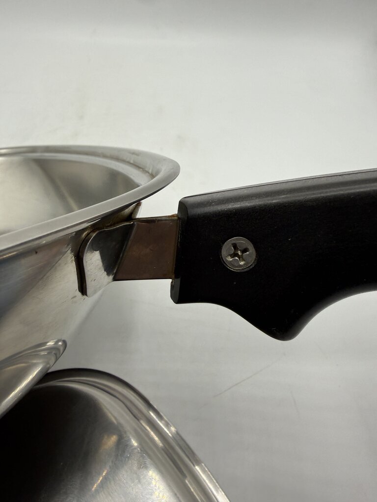 Vintage Aristo-Craft Stainless Steel 11” Square Pan w/lid 18/8 ply /rw