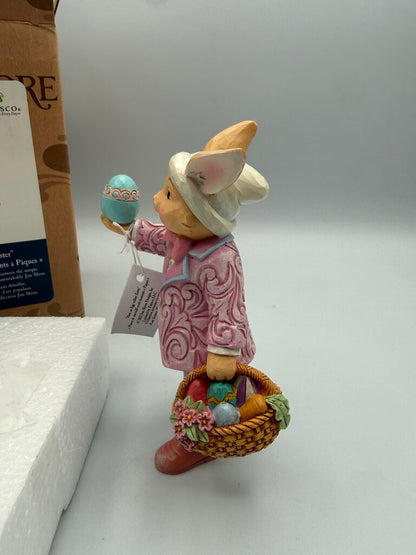 Jim Shore Have an Egg-cellent Easter Figurine NIB /rw