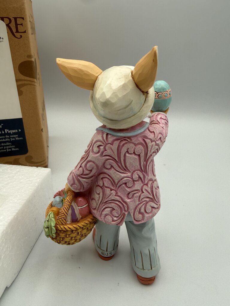 Jim Shore Have an Egg-cellent Easter Figurine NIB /rw