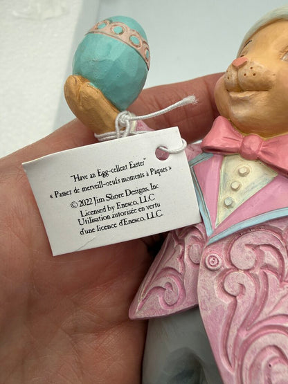Jim Shore Have an Egg-cellent Easter Figurine NIB /rw