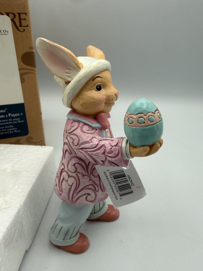 Jim Shore Have an Egg-cellent Easter Figurine NIB /rw