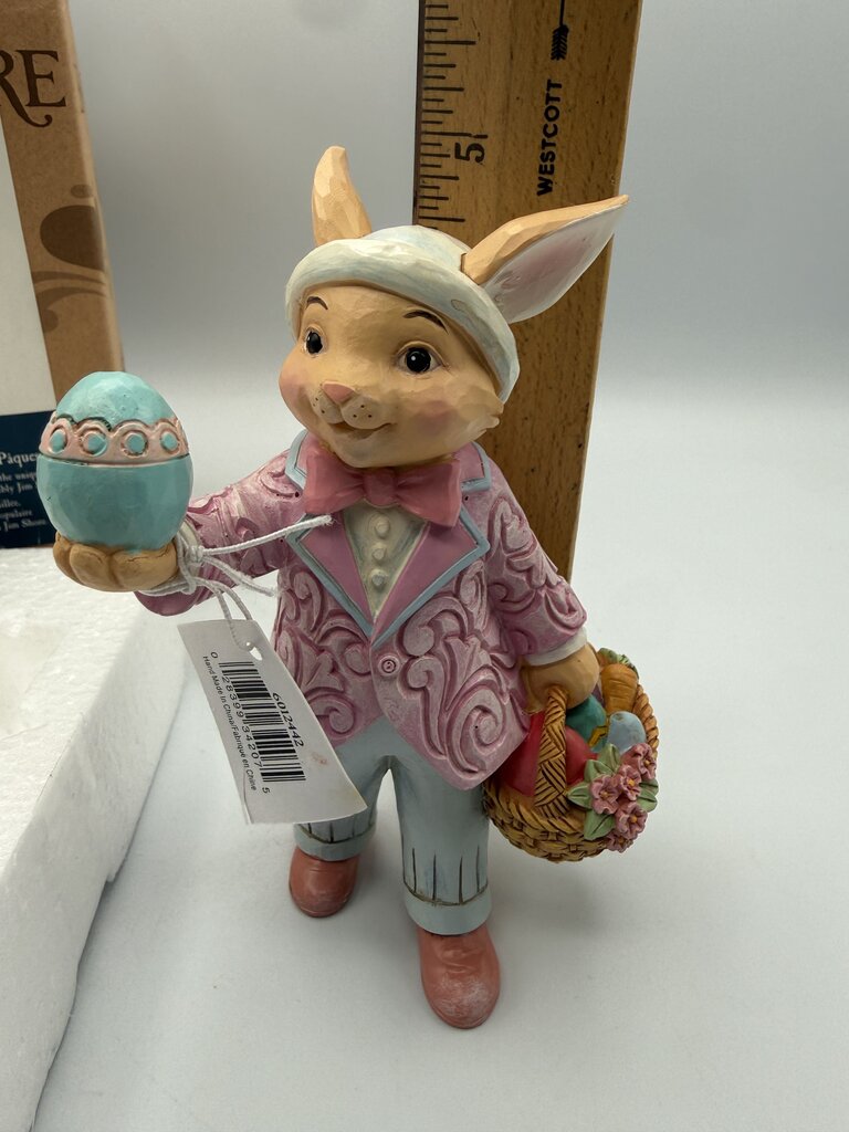 Jim Shore Have an Egg-cellent Easter Figurine NIB /rw