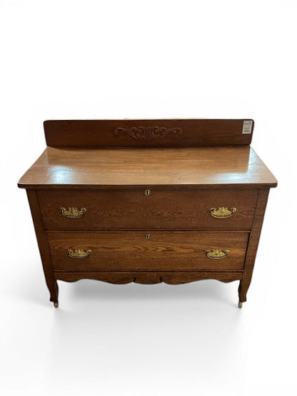 Oak Low Chest