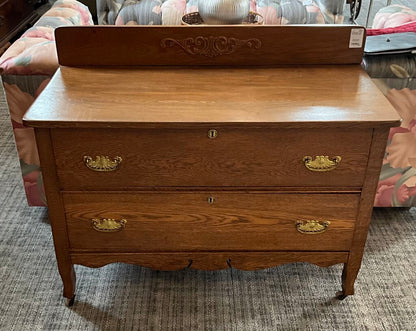Oak Low Chest