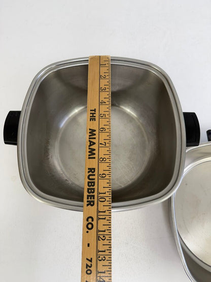 VTG Aritso-Craft 6 Qt 18/8 Stainless Steel Dutch Oven Complete /rw