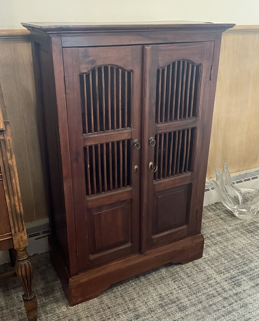 Spindle Front Cabinet