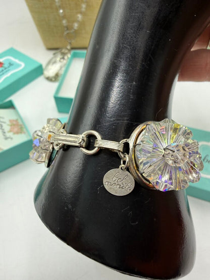 Set of 3 Bel Monili Vintage Reborn Jewelry Set of 3 Crystal /ro
